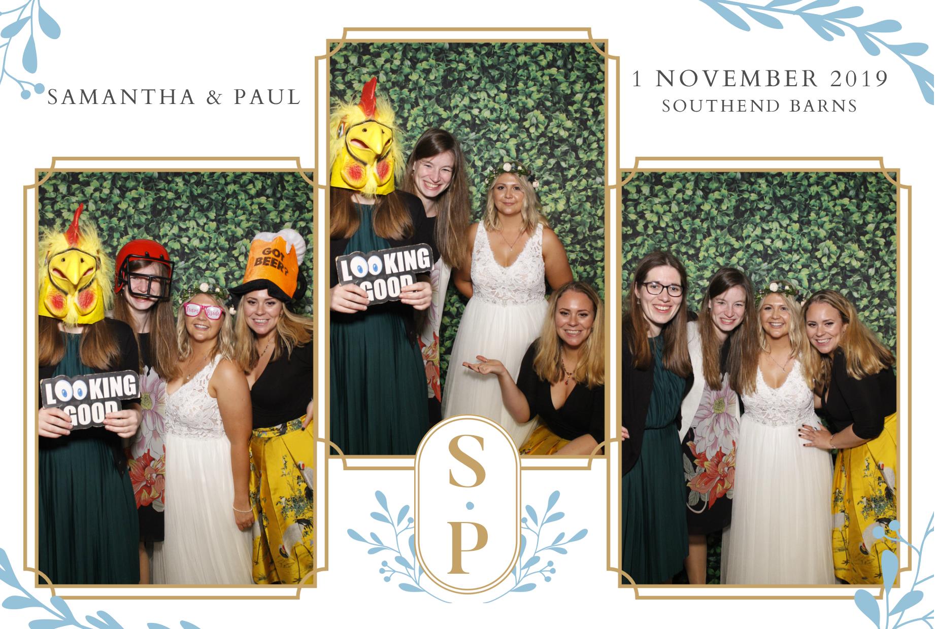 Paul and Samantha's Wedding | View more photos from the event at gallery.myphotoboothexperience.co.uk/u/MyPhotoBoothExperienceLtd/Paul-and-Samanthas-Wedding